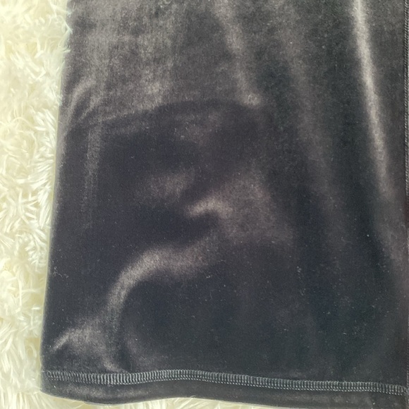 Athleta Elation velvet flare pants size small.  Black. - Picture 5 of 5